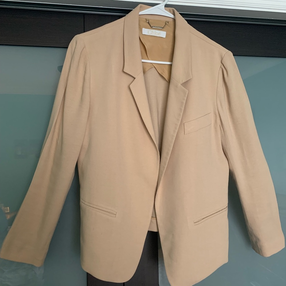 COPY - Chloé beige blazer. JUST REDUCED!